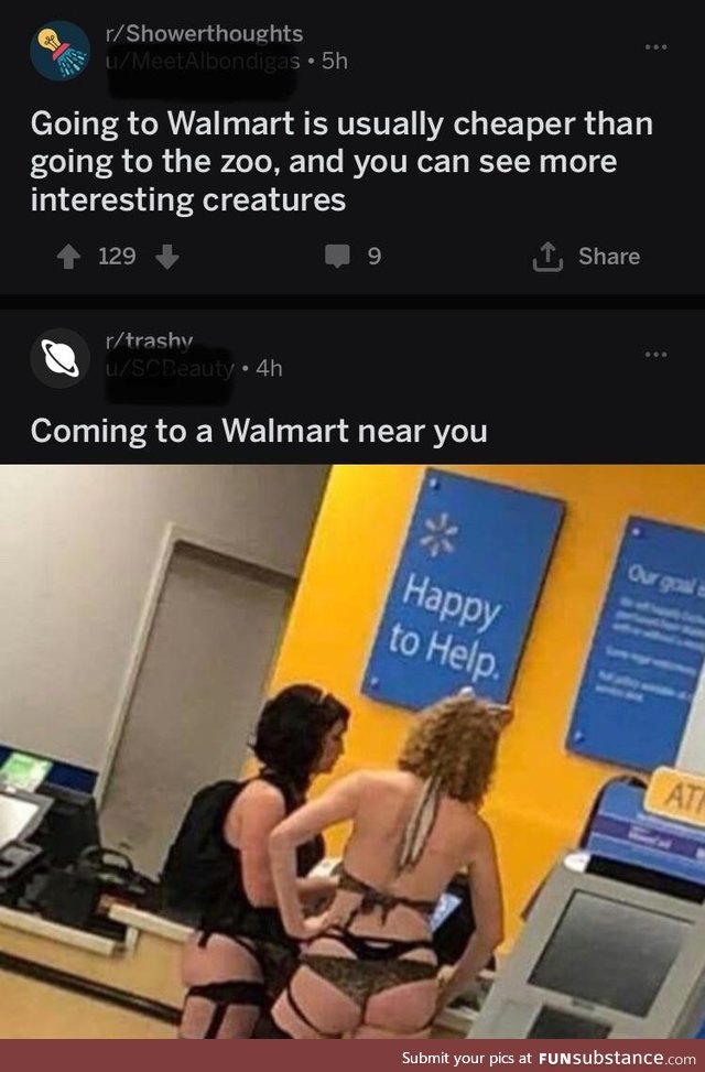 Walmart works in mysterious ways
