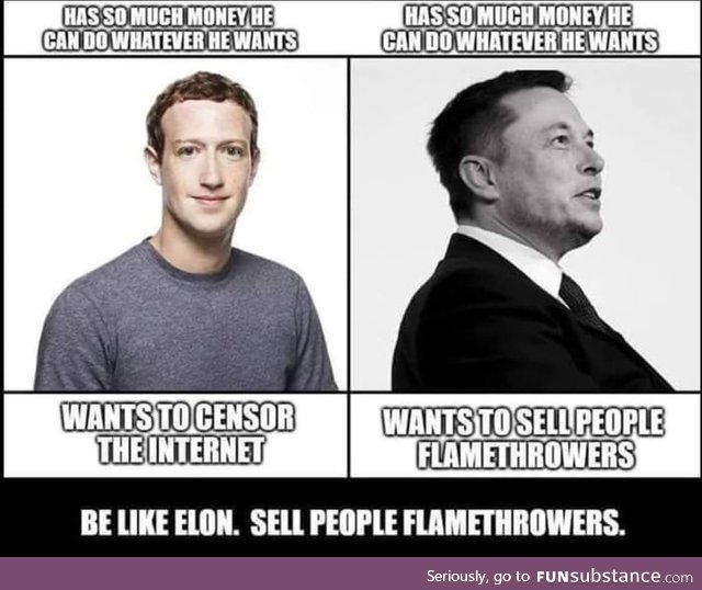 Be like Elon
