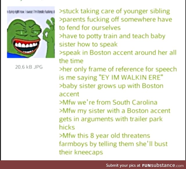 Anon raises his sister