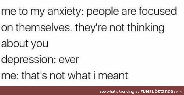 Anxiety and depression