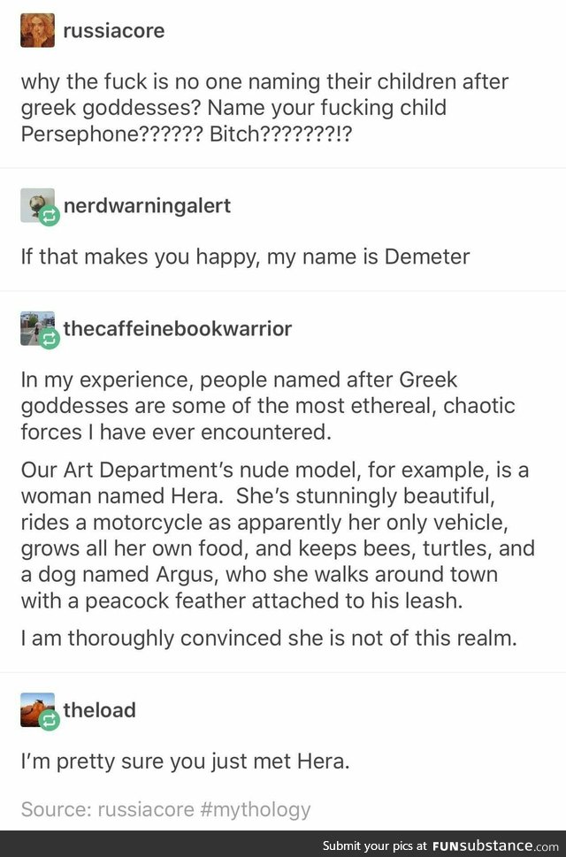Athena is a cool name
