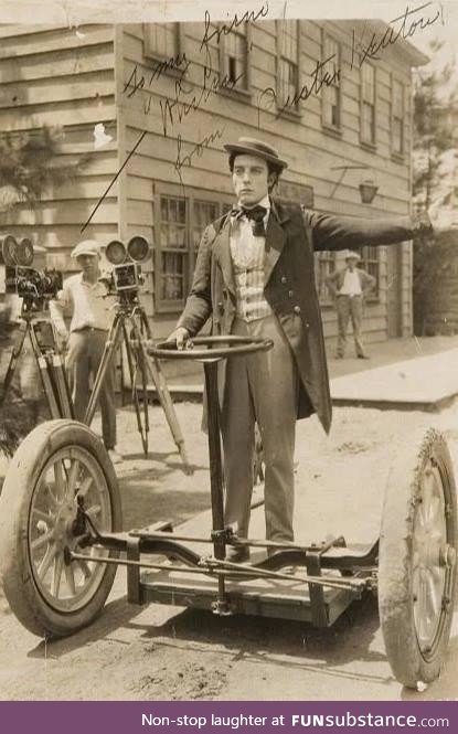 Old school segway concept