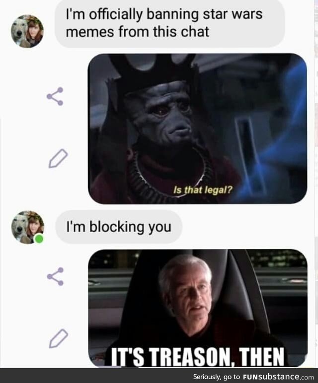 It's treason