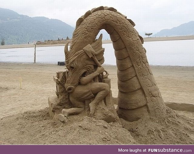 The sand dragon