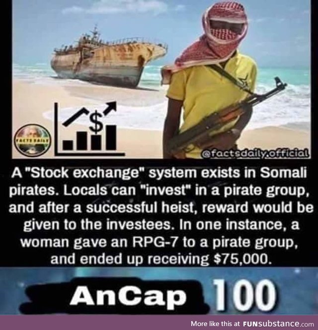 Pirate stock exchange