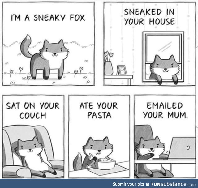 Watch out for this fox!