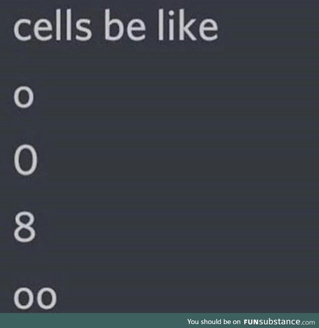 Cells be like