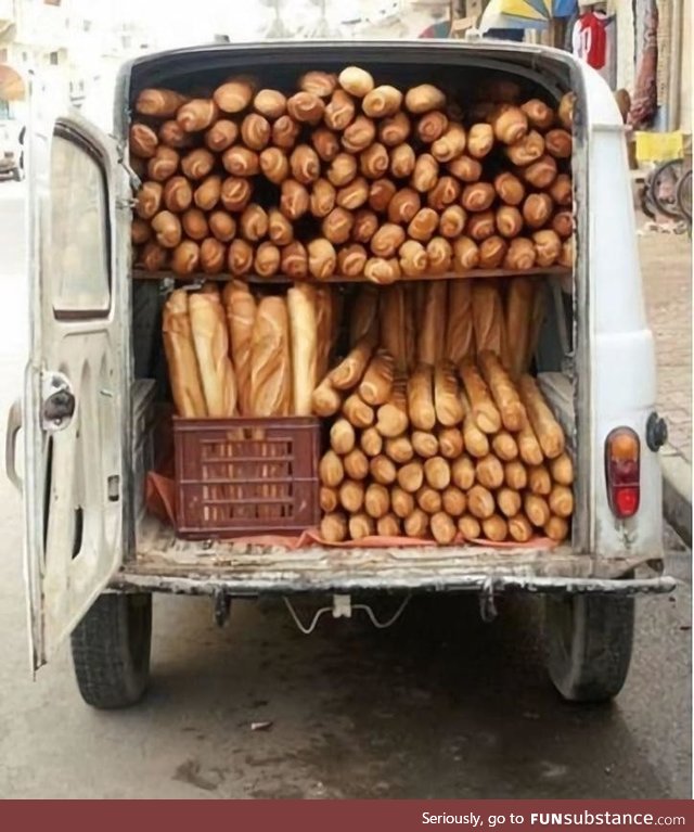 The Bread Van. Good morning France