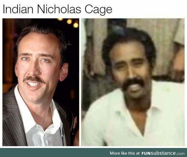 Indian nicholas cage