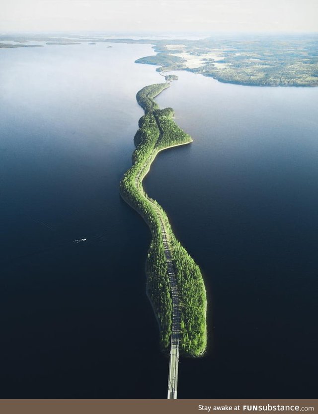 This bridge in Finland