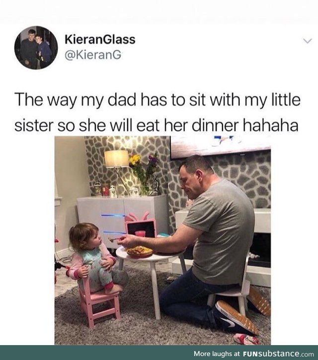 He's a great dad!
