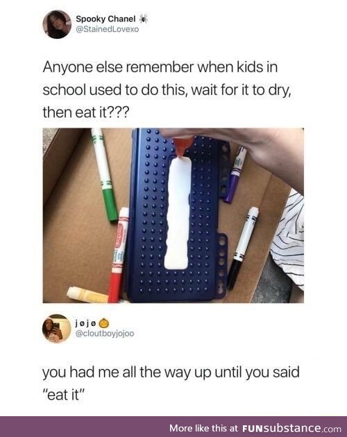 As a 90s kid I can't remember