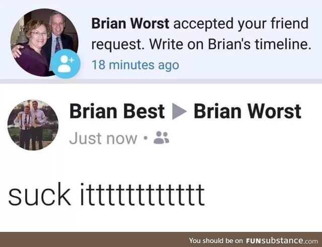 Damn it, Brian