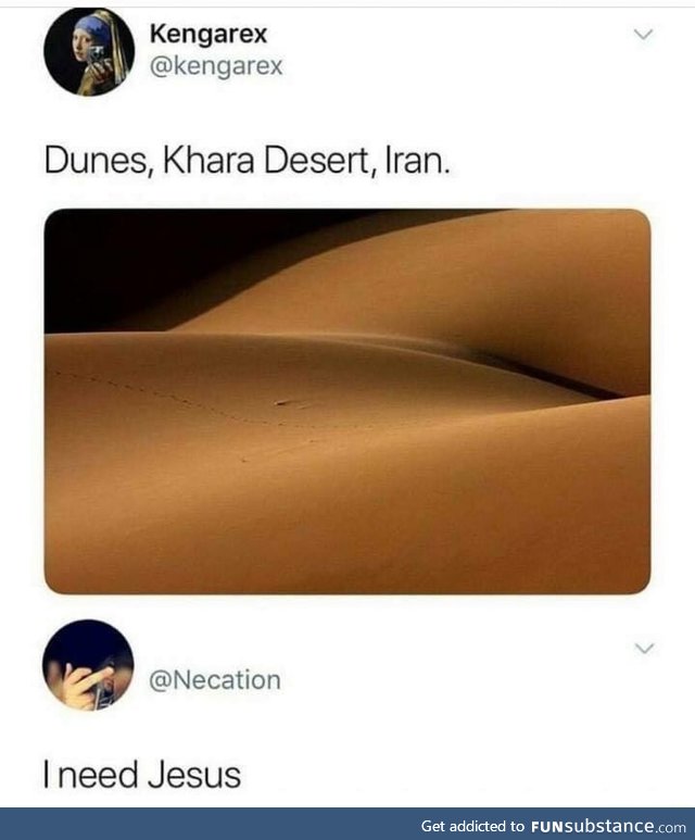 It's just sand dunes