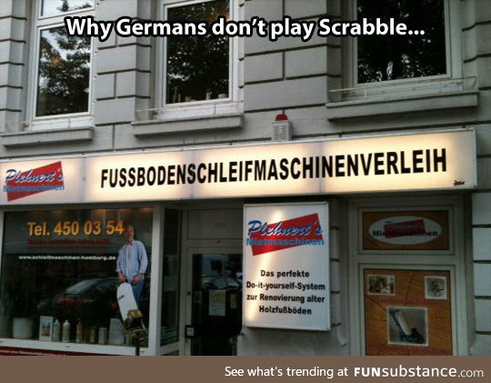 The Reason Germans Don't Play Scrabble