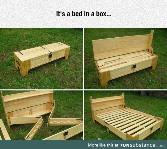 Compact bed
