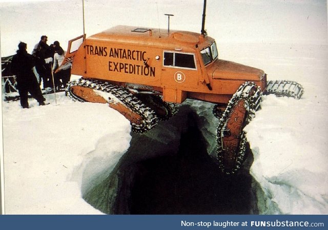Mind the gap (1955/58 Trans-Antarctic expedition)