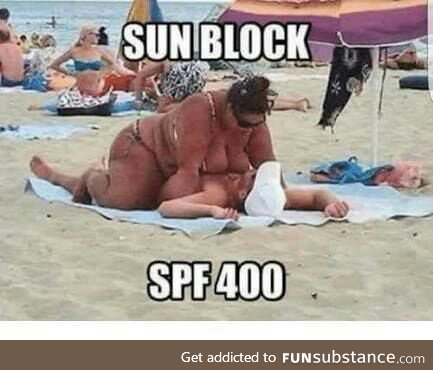 Sunblock spf 400
