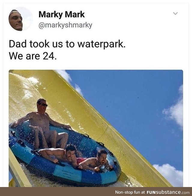 Waterparks are fun no matter what age