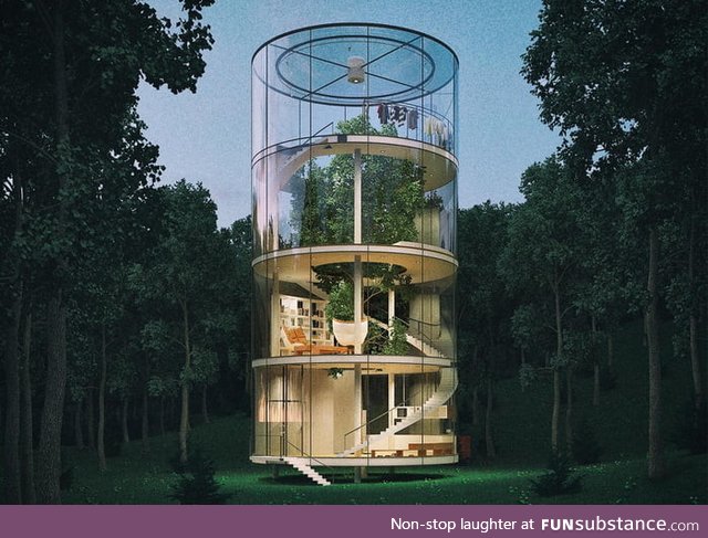 This tree house