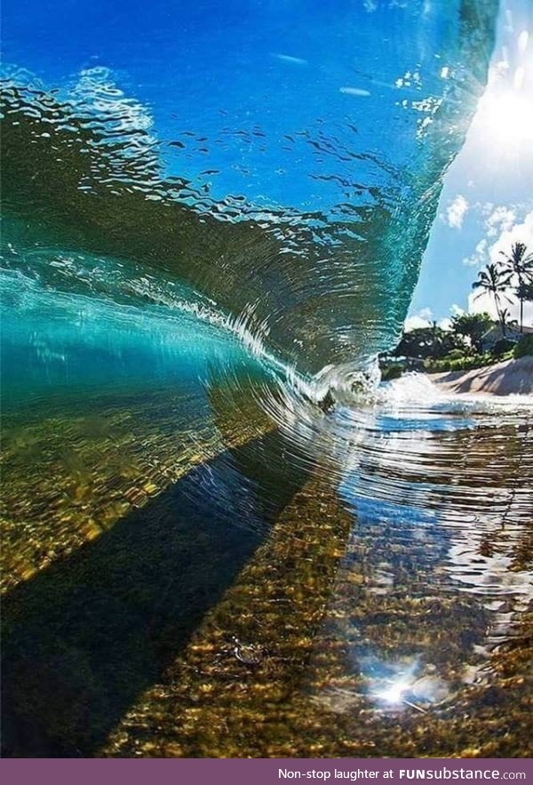 A transparent wave