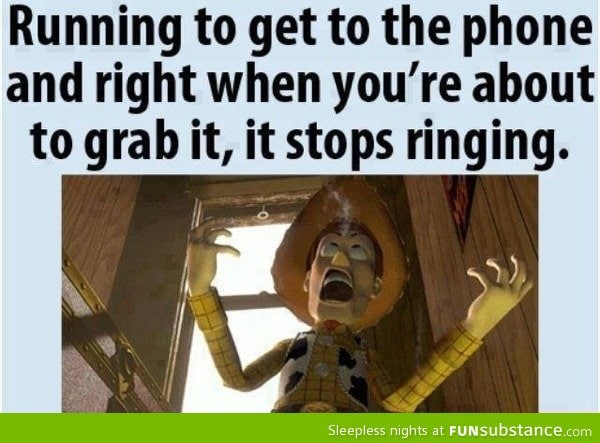 When phone is ringing