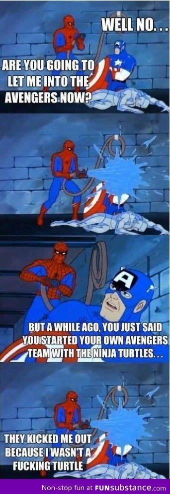 Dammit spiderman