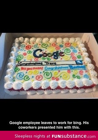 Google cake
