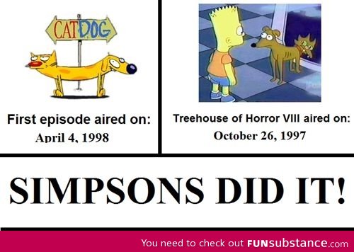 Simpsons did it!