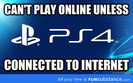 The only problem with the PS4