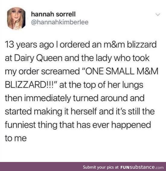 I am the Dairy Queen