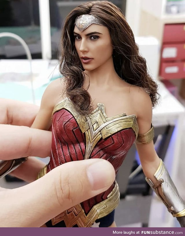 Realistic Wonder Woman toy