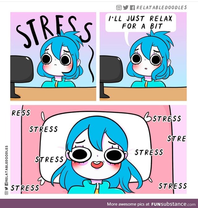 Stressful rest