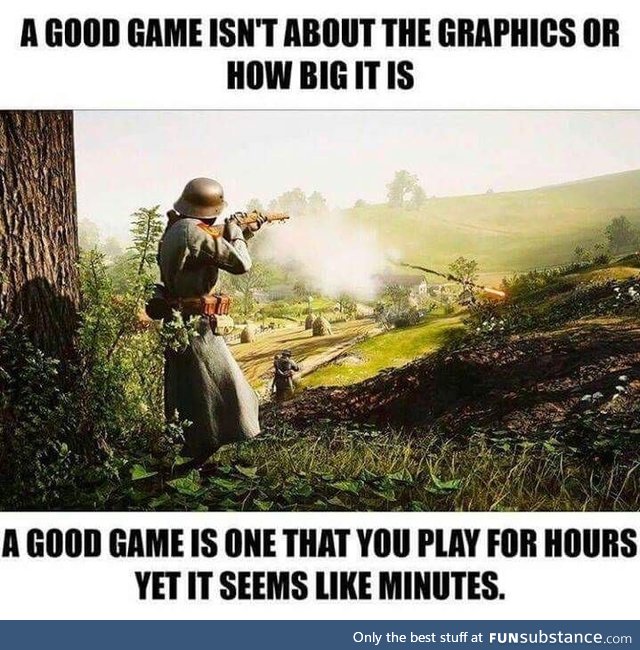 Gamers feeling for games