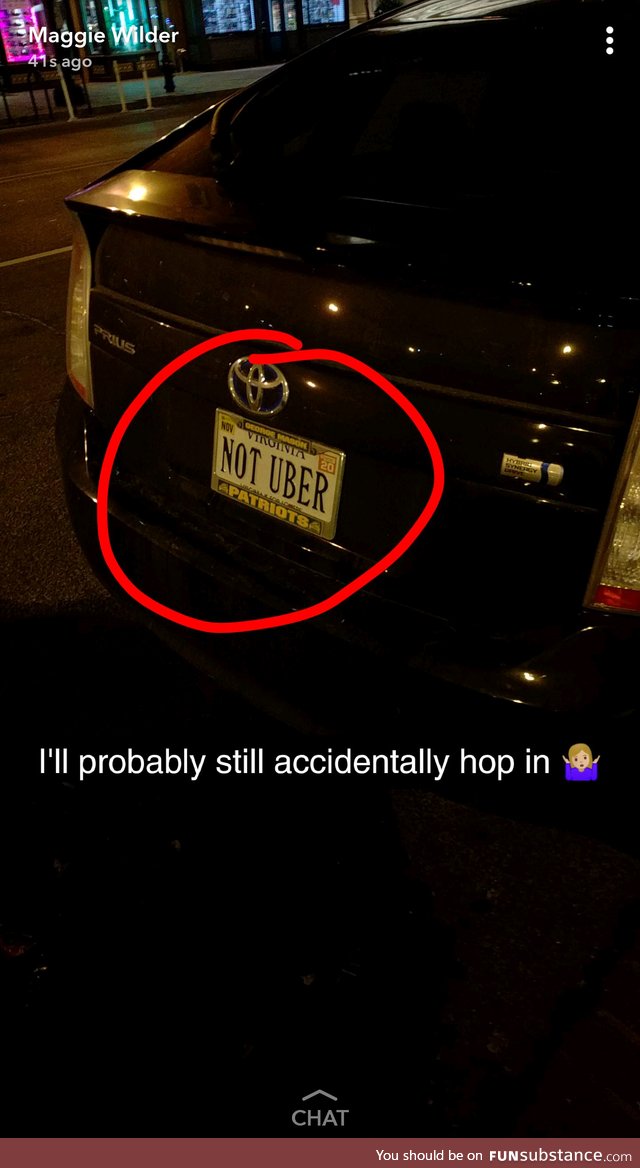 When too many drunk people hop in your car