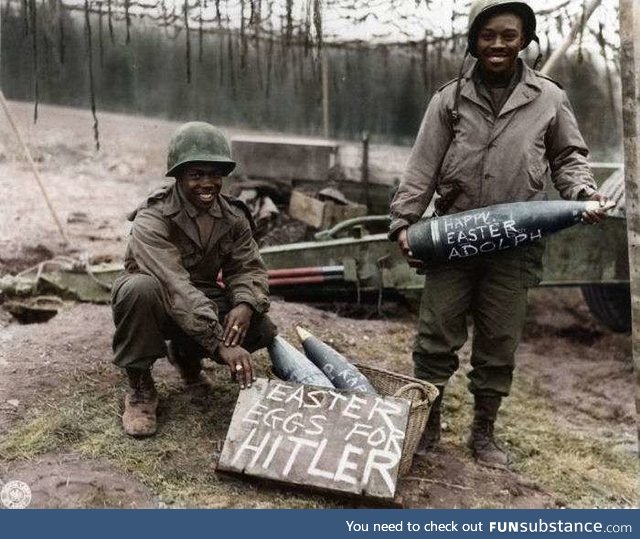 Easter eggs for hitler, 1944