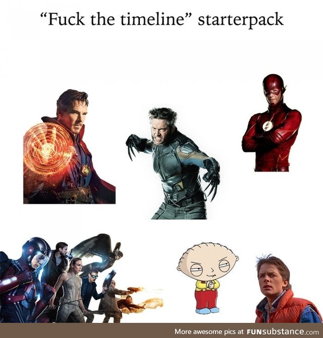F**k the timeline starterpack