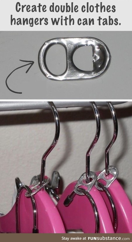Double your hanger capacity