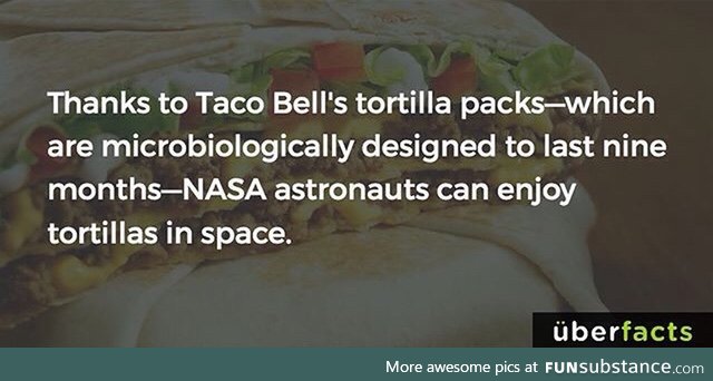 Taco Bell in space