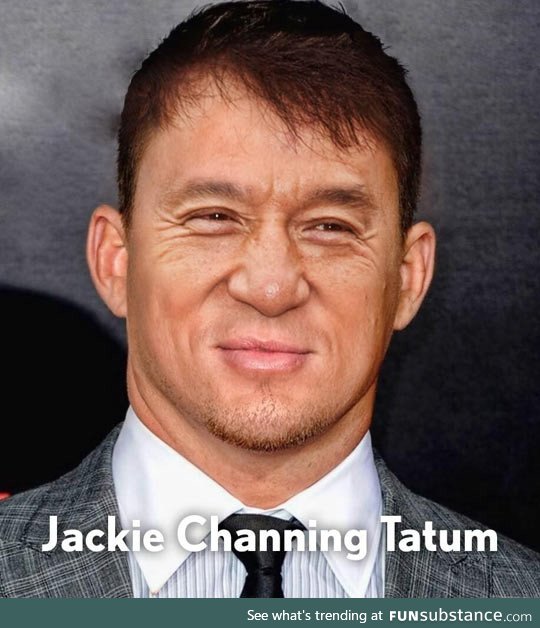 When you merge jackie chan and channing tatum