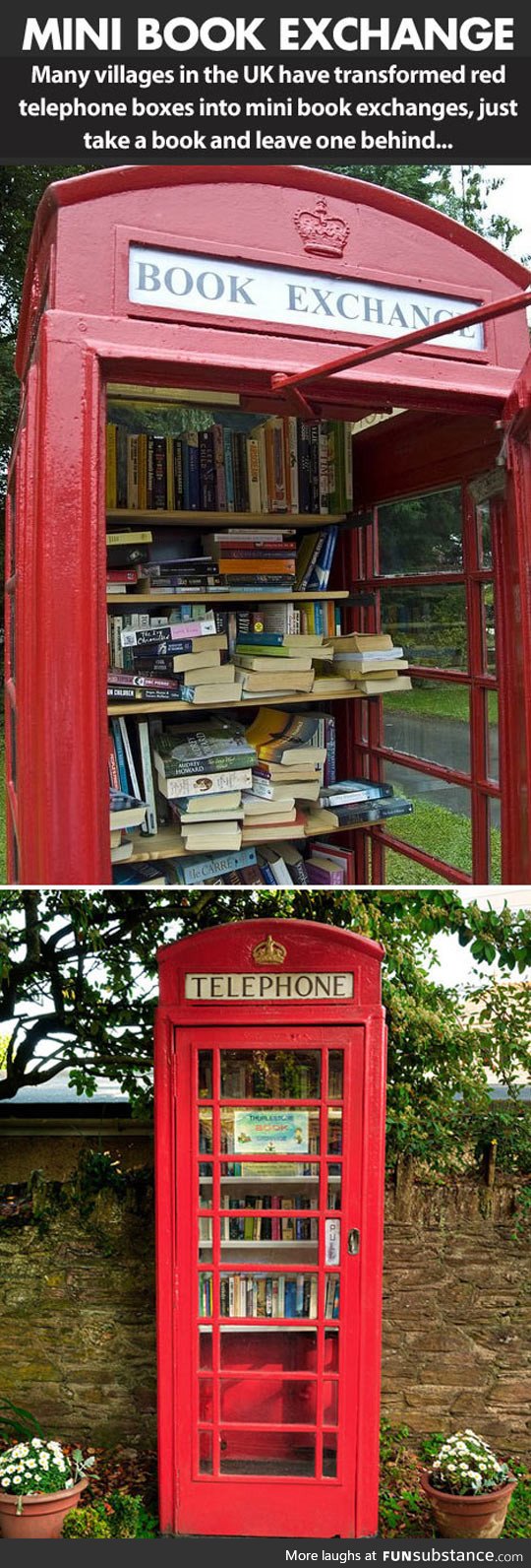 Mini libraries in the uk