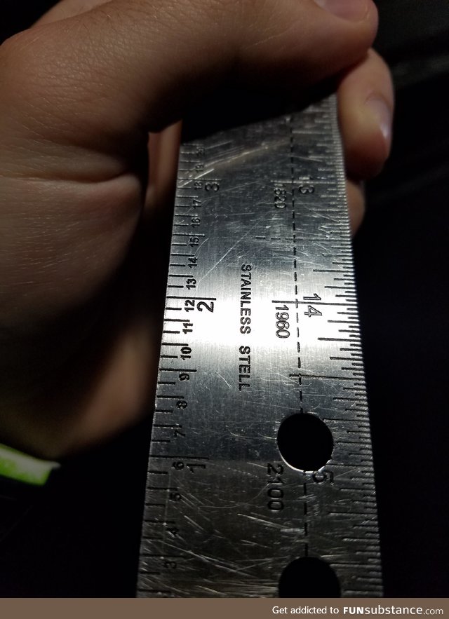 There's a typo on this ruler