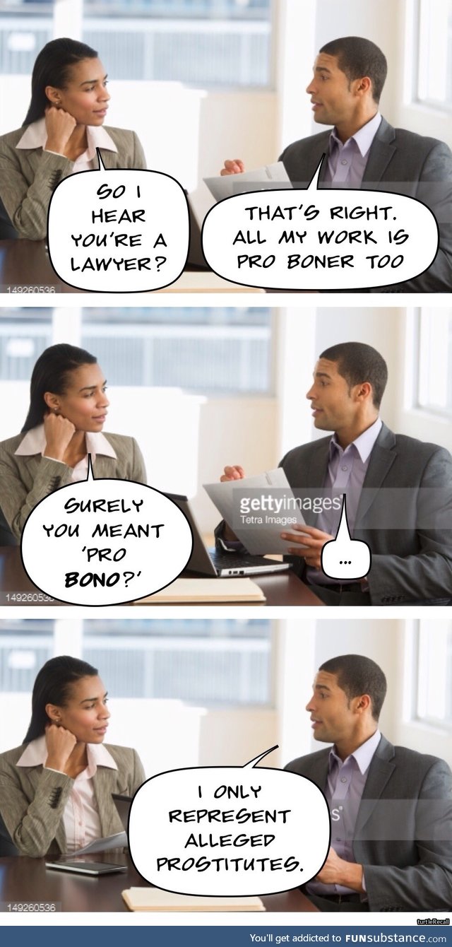 Not all lawyers are bad