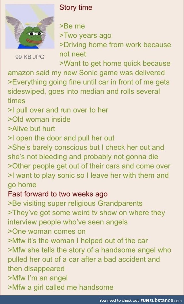 Anon is an angel