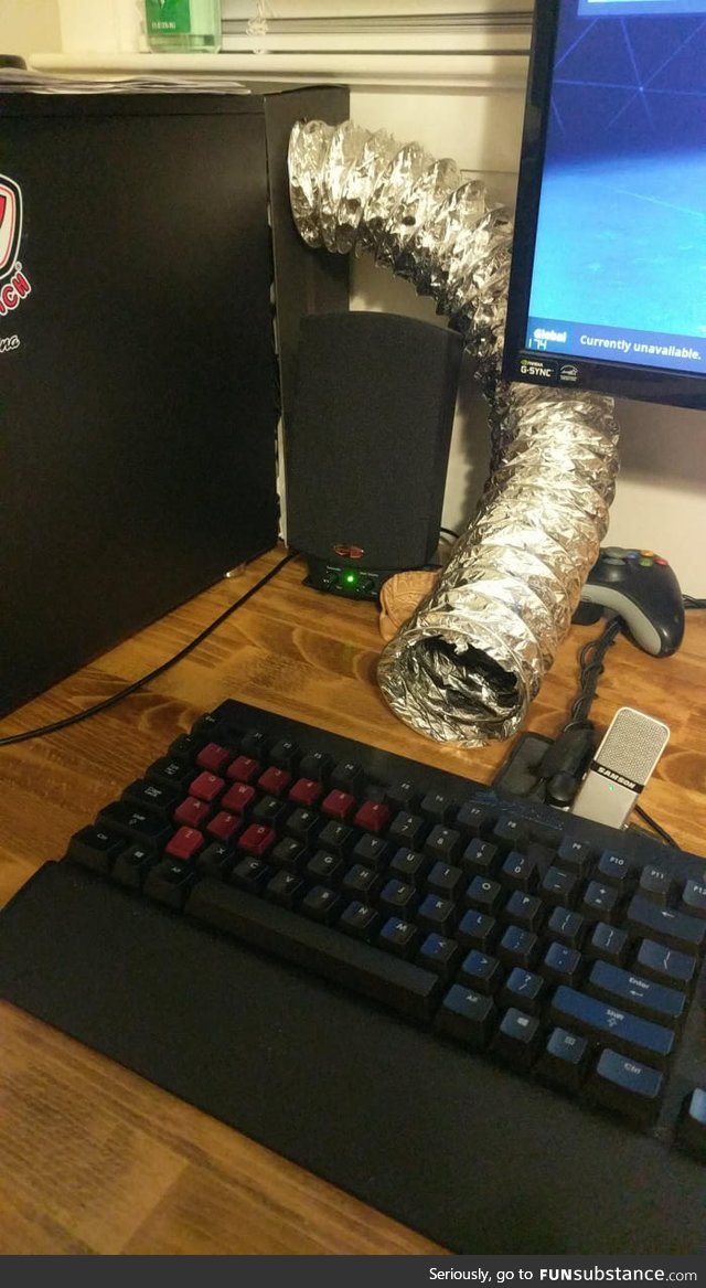 When your fingers get ice cold while gaming