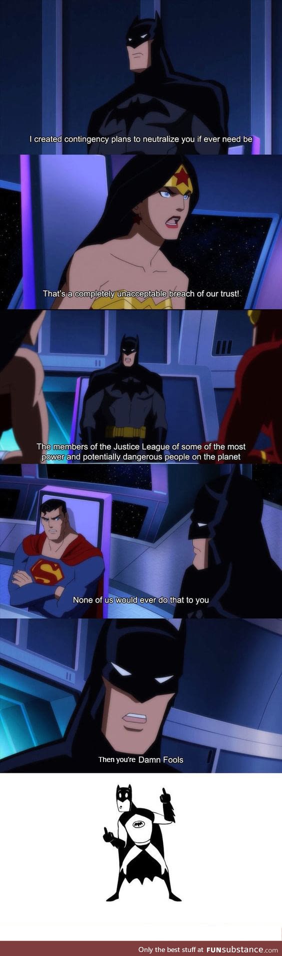 Batman is my favorite hero