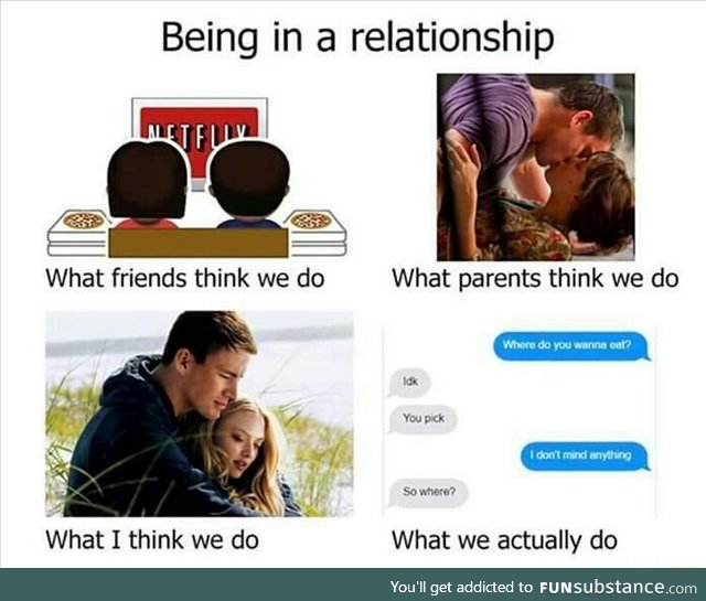 Being in a relationship