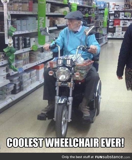 A wheelchair like no other