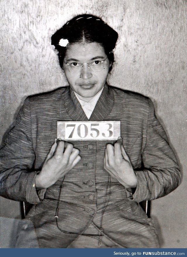 It's only been 62 years since Rosa Parks stood up for what is right