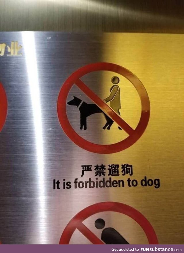 Don't dog